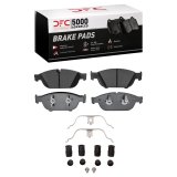 DFC 12-14 Audi A8 Front 5000 Advanced Ceramic Brake Pads and Hardware Kit thumbnail 1