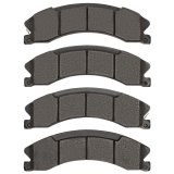 DFC 09-24 Chevrolet Express 3500 Rear/Front 5000 Advanced Ceramic Brake Pads thumbnail 2