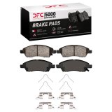 DFC 11-25 Nissan Versa Front 5000 Advanced Ceramic Brake Pads and Hardware Kit thumbnail 1