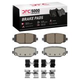 DFC 12-20 Chrysler Town & Country Rear 5000 Advanced Ceramic Brake Pads and Hardware Kit thumbnail 1