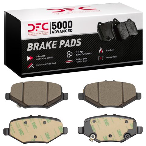 DFC 13-19 Ford Flex Rear 5000 Advanced Ceramic Brake Pads