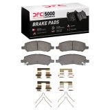DFC 13-16 Dodge Dart Rear 5000 Advanced Ceramic Brake Pads and Hardware Kit thumbnail 1