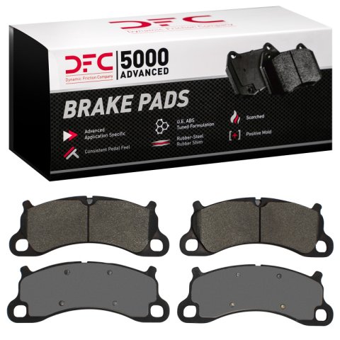 DFC 12-16 Porsche Boxster Front 5000 Advanced Low Metallic Brake Pads