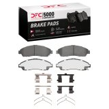 DFC 17-20 Acura MDX Front 5000 Advanced Ceramic Brake Pads and Hardware Kit thumbnail 1
