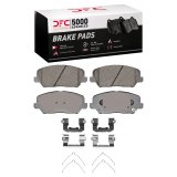 DFC 16-17 Hyundai Veloster Front 5000 Advanced Ceramic Brake Pads and Hardware Kit thumbnail 1