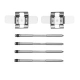 DFC 12-19 BMW X6 Front 5000 Advanced Low Metallic Brake Pads and Hardware Kit thumbnail 5