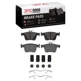DFC 13-23 Audi TTS Quattro Rear 5000 Advanced Ceramic Brake Pads and Hardware Kit thumbnail 1