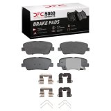 DFC 07-22 Genesis G70 Rear 5000 Advanced Ceramic Brake Pads and Hardware Kit thumbnail 1