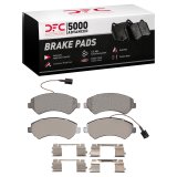 DFC 14-25 Ram ProMaster EV Front 5000 Advanced Semi Metallic Brake Pads and Hardware Kit thumbnail 1