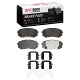DFC 17-25 Hyundai Elantra GT Front 5000 Advanced Ceramic Brake Pads and Hardware Kit thumbnail 1