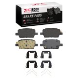 DFC 16-24 Buick Enclave Rear 5000 Advanced Ceramic Brake Pads and Hardware Kit thumbnail 1