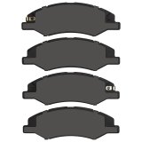 DFC 18-25 Honda Odyssey Front 5000 Advanced Ceramic Brake Pads thumbnail 2