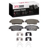 DFC 18-20 Genesis G80 Rear 5000 Advanced Ceramic Brake Pads and Hardware Kit thumbnail 1