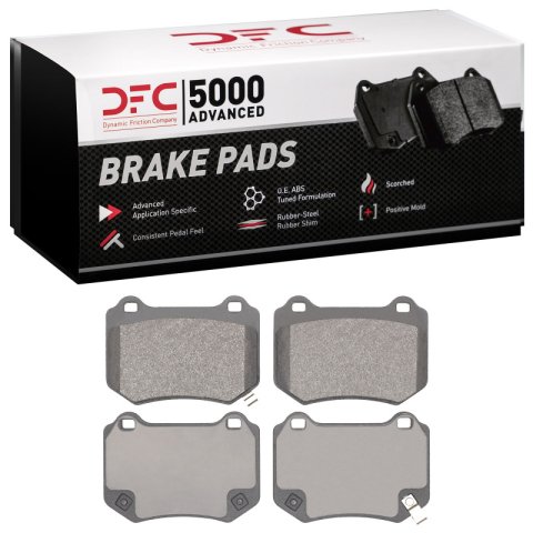 DFC 18-25 Subaru WRX Rear 5000 Advanced Low Metallic Brake Pads