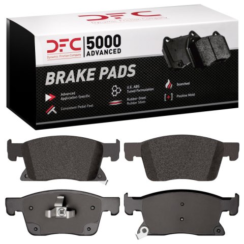 DFC 16-19 Chevrolet Cruze Front 5000 Advanced Low Metallic Brake Pads