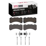 DFC 18-25 Volvo V60/S60 Front 5000 Advanced Low Metallic Brake Pads and Hardware Kit thumbnail 1