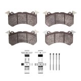 DFC 17-22 Acura NSX Front 5000 Advanced Low Metallic Brake Pads and Hardware Kit thumbnail 1