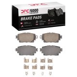 DFC 20-25 Lexus NX450h Rear 5000 Advanced Ceramic Brake Pads and Hardware Kit thumbnail 1