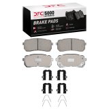 DFC 15-21 Kia Sedona Rear 5000 Advanced Ceramic Brake Pads and Hardware Kit thumbnail 1