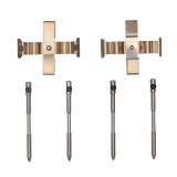 DFC 20-25 Chevrolet Corvette Rear 5000 Advanced Ceramic Brake Pads and Hardware Kit thumbnail 2