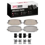 DFC 21-25 Jeep Grand Cherokee L Rear 5000 Advanced Ceramic Brake Pads and Hardware Kit thumbnail 1