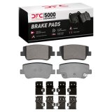 DFC 21-25 Hyundai Sonata Rear 5000 Advanced Ceramic Brake Pads and Hardware Kit thumbnail 1