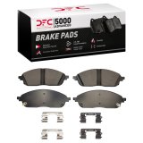 DFC 21-25 Jeep Grand Cherokee Front 5000 Advanced Ceramic Brake Pads and Hardware Kit thumbnail 1