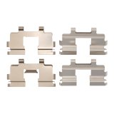 DFC 83-86 Nissan Pulsar Front 5000 Advanced Ceramic Brake Pads and Hardware Kit thumbnail 2