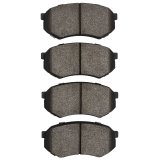 DFC 89-04 Mitsubishi Fuso FE Front 5000 Advanced Semi Metallic Brake Pads and Hardware Kit thumbnail 4