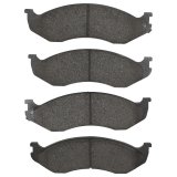 DFC 93-06 Jeep Cherokee Front 5000 Advanced Ceramic Brake Pads thumbnail 2