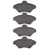 DFC 94-98 Ford Mustang Front 5000 Advanced Semi Metallic Brake Pads and Hardware Kit thumbnail 4