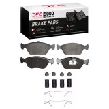 DFC 98-04 Volvo C70/V70/S70 Front 5000 Advanced Low Metallic Brake Pads and Hardware Kit thumbnail 1