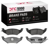 DFC 92-95 Ford Crown Victoria Rear 5000 Advanced Semi Metallic Brake Pads thumbnail 1