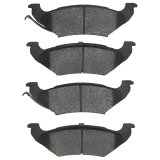 DFC 92-95 Ford Crown Victoria Rear 5000 Advanced Semi Metallic Brake Pads thumbnail 3