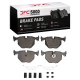 DFC 01-10 BMW 330xi Rear 5000 Advanced Low Metallic Brake Pads and Hardware Kit thumbnail 1