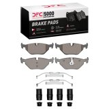 DFC 91-08 BMW 318ti Rear 5000 Advanced Low Metallic Brake Pads and Hardware Kit thumbnail 1