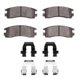 DFC 91-99 Buick Park Avenue Rear 5000 Advanced Semi Metallic Brake Pads and Hardware Kit thumbnail 1