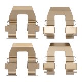 DFC 91-99 Buick Park Avenue Rear 5000 Advanced Semi Metallic Brake Pads and Hardware Kit thumbnail 2