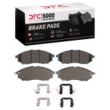 DFC 05-13 Infiniti FX37 Front 5000 Advanced Ceramic Brake Pads and Hardware Kit thumbnail 1