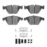DFC 02-10 BMW 745Li Front 5000 Advanced Low Metallic Brake Pads and Hardware Kit thumbnail 1