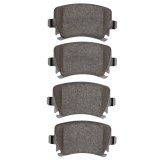 DFC 05-11 Audi TT Rear 5000 Advanced Low Metallic Brake Pads and Hardware Kit thumbnail 4