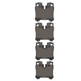 DFC 18-25 Lexus LS500h Rear 5000 Advanced Ceramic Brake Pads and Hardware Kit thumbnail 3