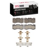 DFC 18-25 Land Rover Range Rover Front 5000 Advanced Ceramic Brake Pads and Hardware Kit thumbnail 1