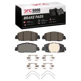 DFC 13-25 Honda Accord Coupe Front 5000 Advanced Ceramic Brake Pads and Hardware Kit thumbnail 1