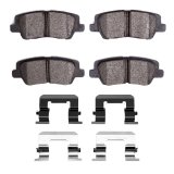 DFC 13-19 Cadillac ATS Rear 5000 Advanced Low Metallic Brake Pads and Hardware Kit thumbnail 1