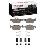 DFC 17-25 Acura Integra Rear 5000 Advanced Low Metallic Brake Pads and Hardware Kit thumbnail 1