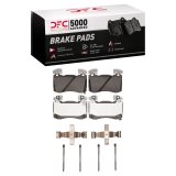 DFC 19-22 Genesis G70 Front 5000 Advanced Low Metallic Brake Pads and Hardware Kit thumbnail 1