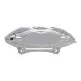 DFC 07-14 Ford Mustang Front-L Premium Caliper - Silver Zinc Coated thumbnail 1