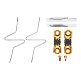 DFC 83-99 Ford LNT800 Short Conventional Tandem (w/Front Disc Brakes) Front Premium Hardware Kit thumbnail 1