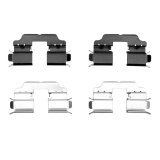 DFC 14-19 Mercedes-Benz B Electric Drive Rear Premium Hardware Kit thumbnail 1